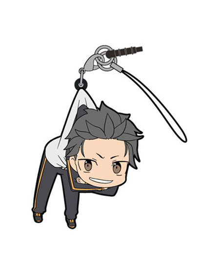 Re:Zero Natsuki Subaru Barusu Tsumamare Cospa Pinch Rubber Strap