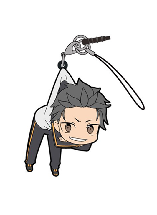 Re:Zero Natsuki Subaru Barusu Tsumamare Cospa Pinch Rubber Strap