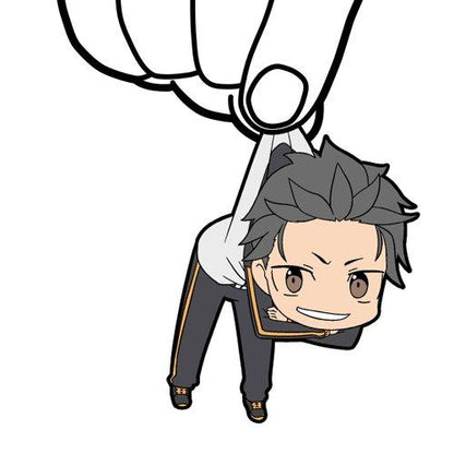 Re:Zero Natsuki Subaru Barusu Tsumamare Cospa Pinch Rubber Strap