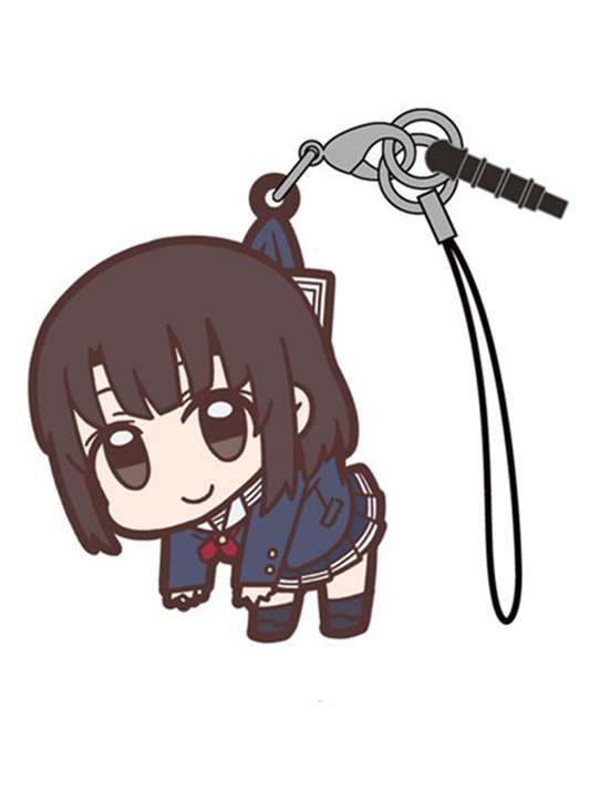 Saekano Megumi Katou Tsumamare Cospa Pinch Rubber Strap