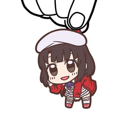 Saekano Megumi Katou Tsumamare Cospa Pinch Rubber Strap