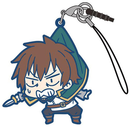 Konosuba Kazuma Tsumamare Cospa Pinch Rubber Strap