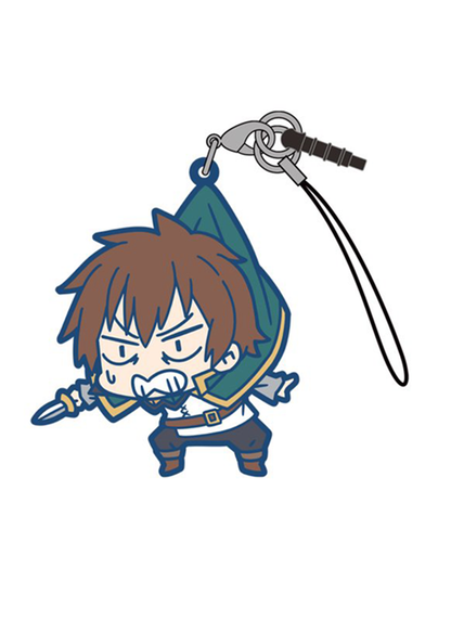 Konosuba Kazuma Tsumamare Cospa Pinch Rubber Strap