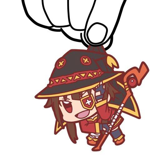 Konosuba Megumin Tsumamare Cospa Pinch Rubber Strap