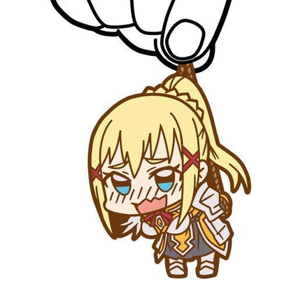 Konosuba Darkness (Lalatina) Tsumamare Cospa Pinch Rubber Strap