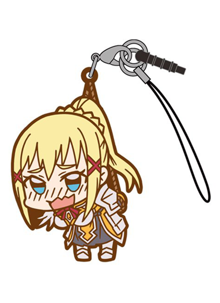 Konosuba Darkness (Lalatina) Tsumamare Cospa Pinch Rubber Strap