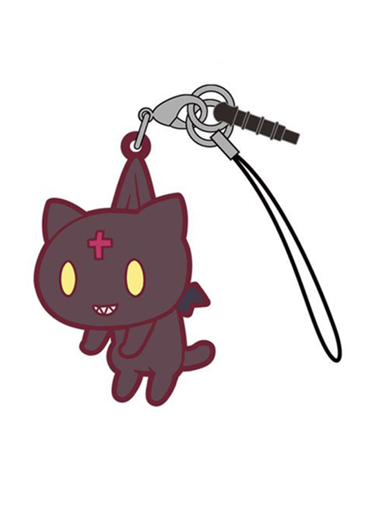 Konosuba Chomusuke Tsumamare Cospa Pinch Rubber Strap