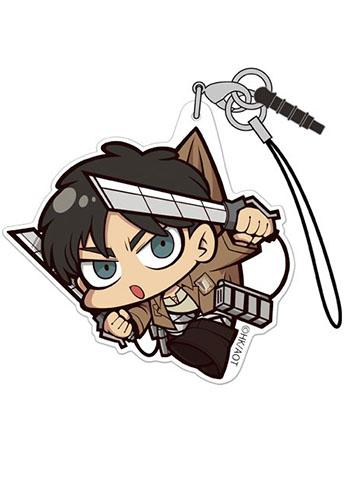 Attack on Titan Eren Tsumamare Cospa Pinch Acrylic Strap Ver.3.0