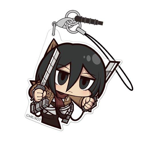 Attack on Titan Mikasa Tsumamare Cospa Pinch Acrylic Strap Ver.3.0