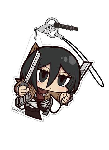 Attack on Titan Mikasa Tsumamare Cospa Pinch Acrylic Strap Ver.3.0