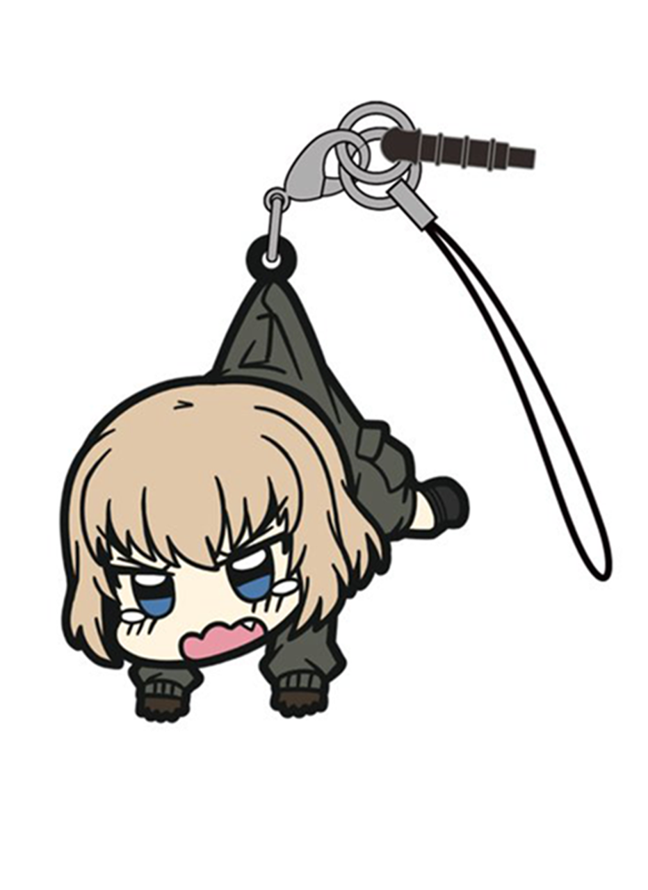 Girls und Panzer Katyusha Cospa Pinch Tsumamare Phone Strap Jacket Ver.