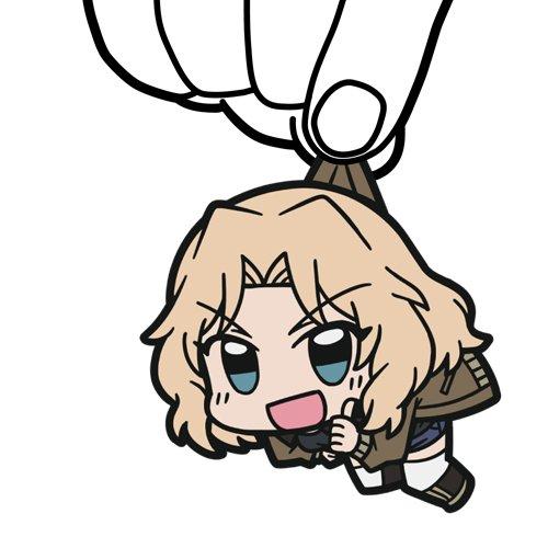 Girls und Panzer Kay KeiCospa Pinch Tsumamare Phone Strap
