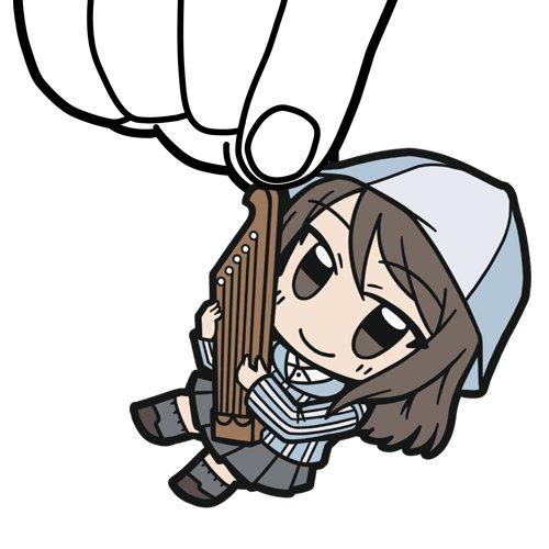 Girls und Panzer Mika Tsumamare Cospa Pinch Rubber Strap