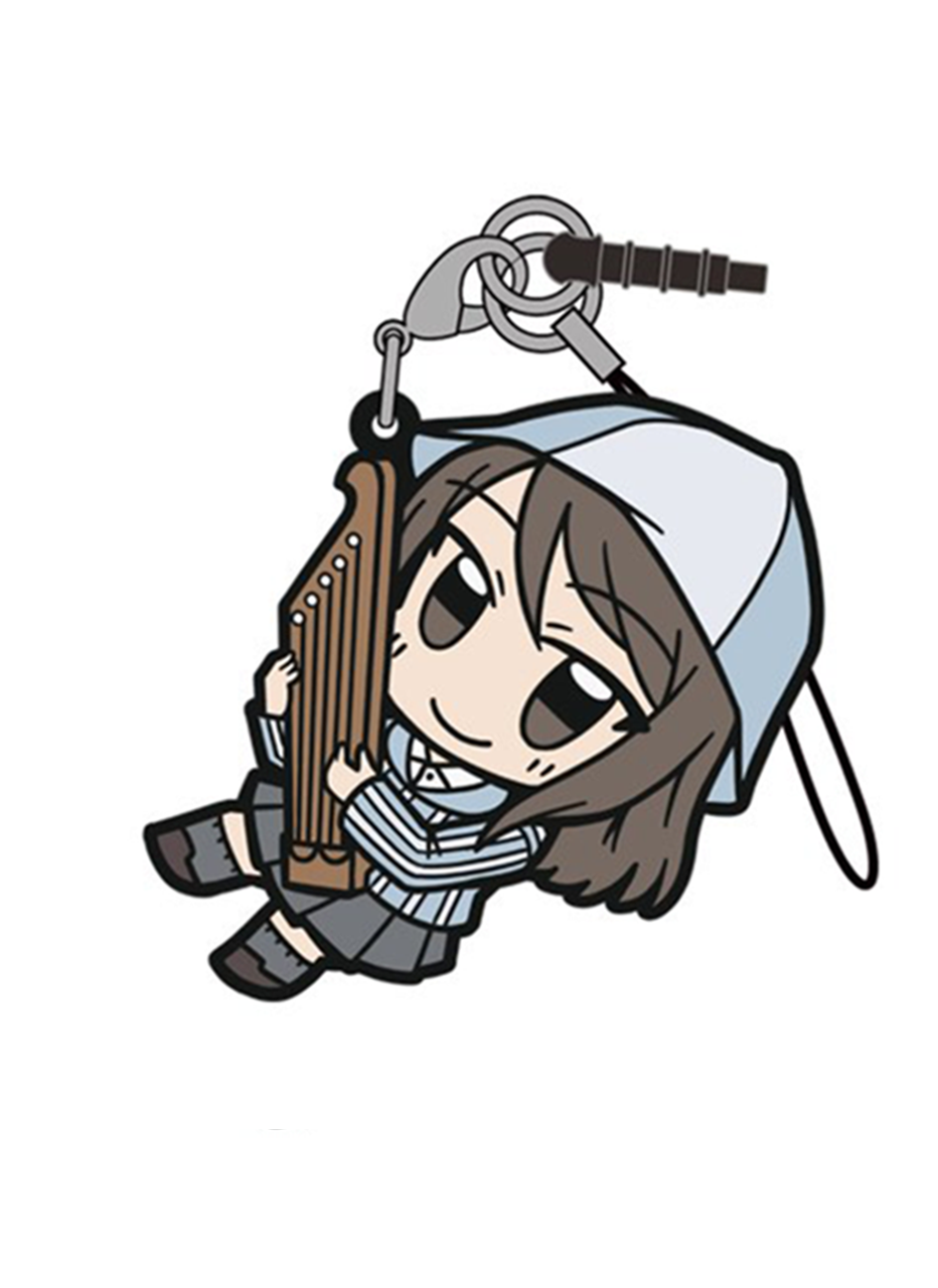 Girls und Panzer Mika Tsumamare Cospa Pinch Rubber Strap