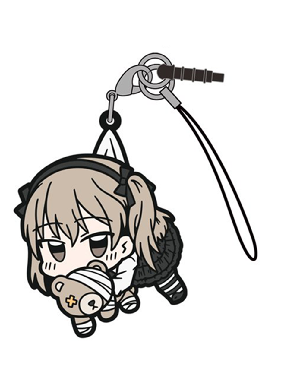 Girls und Panzer Alice Shimada Cospa Pinch Tsumamare Phone Strap