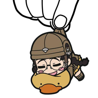 Girls und Panzer Fukuda Cospa Pinch Tsumamare Phone Strap