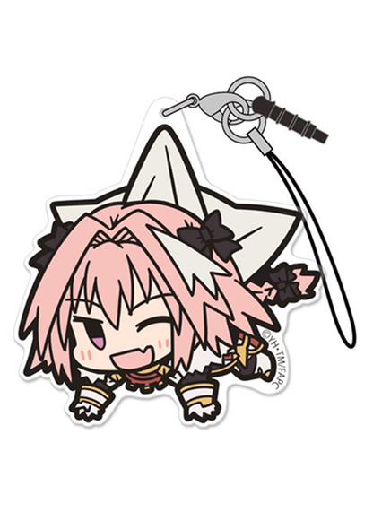 Fate/Apocrypha Rider of Black Astolfo Tsumamare Cospa Pinch Acrylic Strap