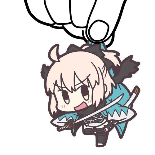 Fate Grand Order Saber/Souji Okita Cospa Pinch Tsumamare Phone Strap FGO