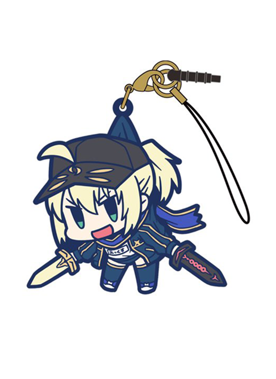 Fate Grand Order Assassin Mysterious Heroine X MHX Cospa Pinch Tsumamare Phone Strap FGO