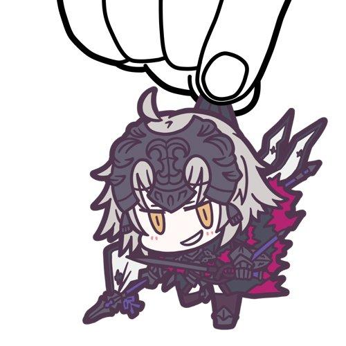 Fate Grand Order Jalter Avenger Jeanne d`Arc Alter Cospa Pinch Tsumamare Phone Strap FGO