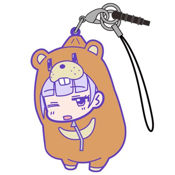 New Game!! Aoba Suzukaze Bear Sleeping Bag Ver. Tsumamare Cospa Pinch Rubber Strap