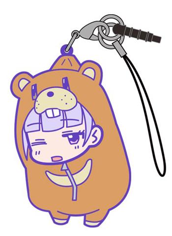 New Game!! Aoba Suzukaze Bear Sleeping Bag Ver. Tsumamare Cospa Pinch Rubber Strap