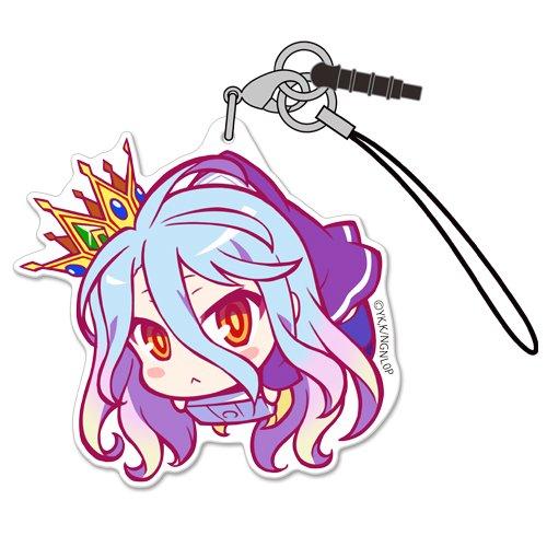 No Game No Life NGNL Shiro Tsumamare Cospa Acrylic Mascot Strap