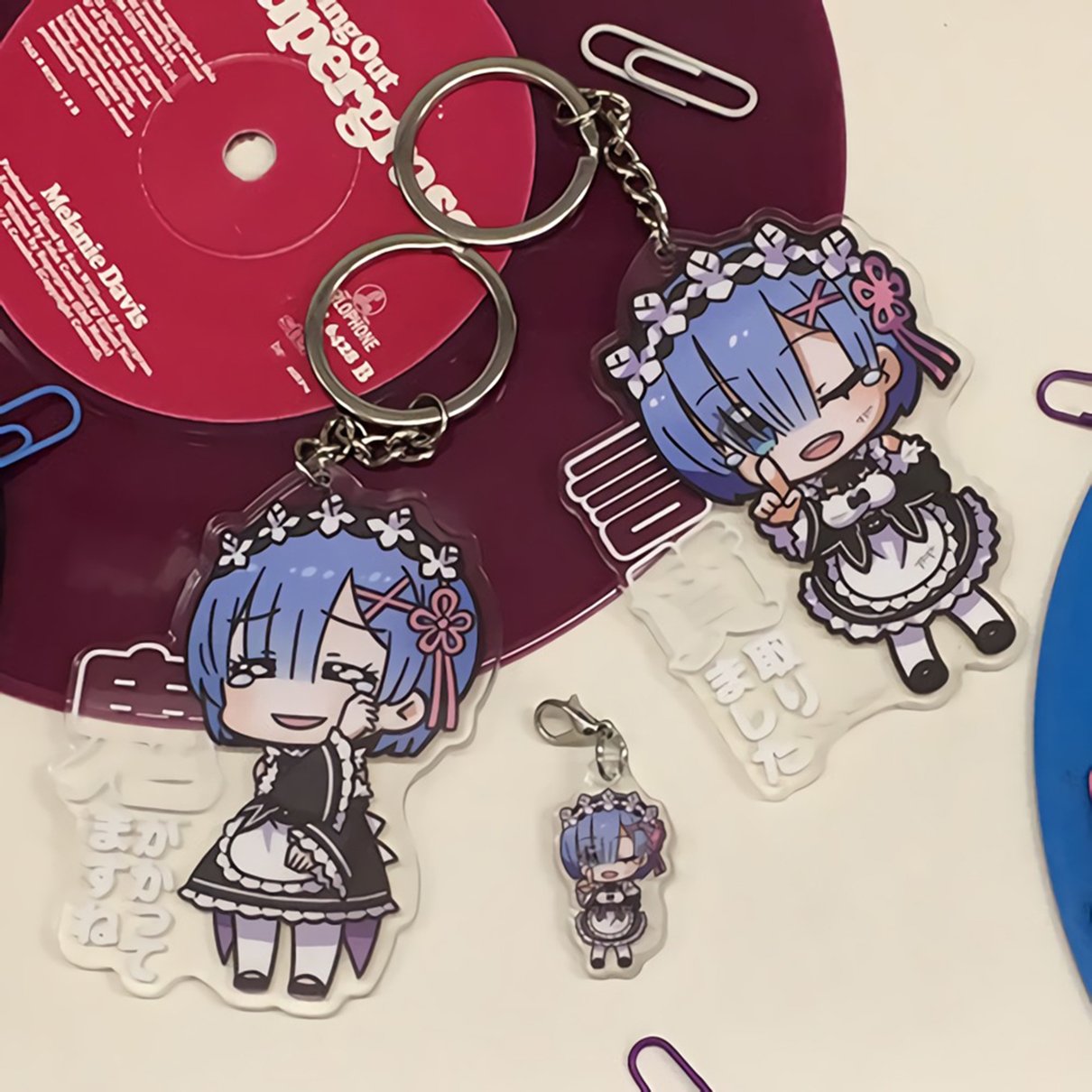 Event Limited Re: Zero REM Cospa Acrylic Mascot Key Chain w/Bonus