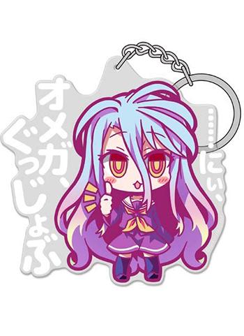 No Game No Life NGNL Shiro Omega Good Job Cospa Acrylic Mascot Key Chain