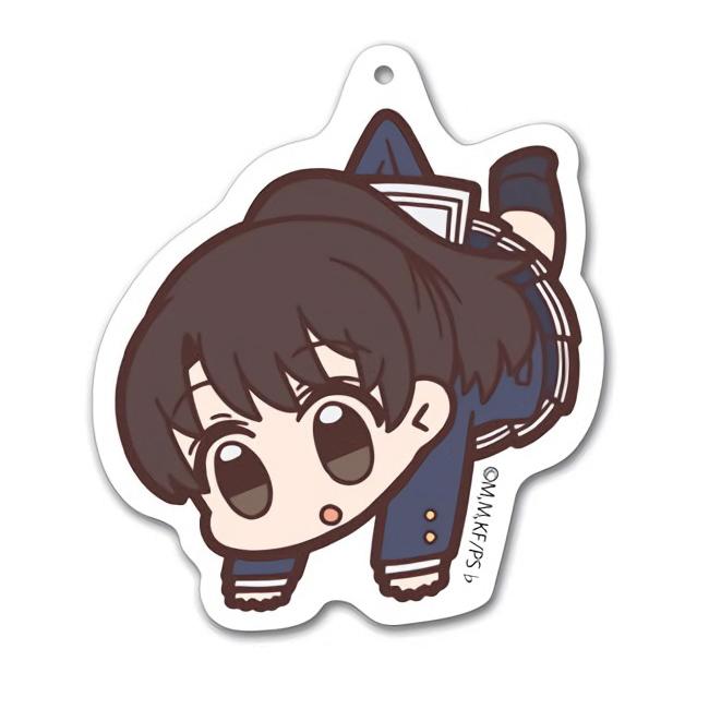 Event Limited Saekano Megumi Cospa Pinch Tsumamare Acrylic Charm Key Chain w/Bonus