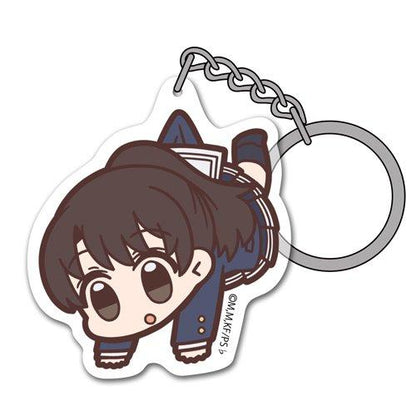 Event Limited Saekano Megumi Cospa Pinch Tsumamare Acrylic Charm Key Chain w/Bonus