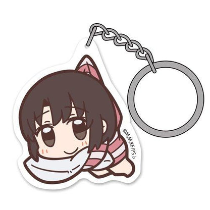 Event Limited Saekano Megumi Cospa Pinch Tsumamare Acrylic Charm Key Chain w/Bonus