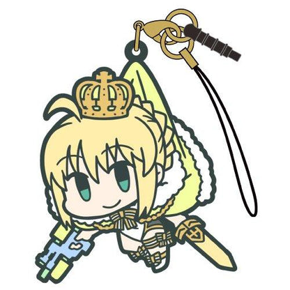 Fate/Grand Order Archer Altria Pendragon Cospa Tsumamare Pinch Rubber Strap FGO