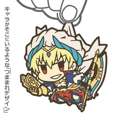 Fate/Grand Order Caster Gilgamesh Cospa Tsumamare Pinch Rubber Strap FGO