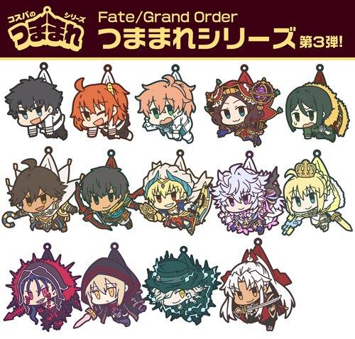 Fate/Grand Order Caster Merlin Cospa Tsumamare Pinch Rubber Strap FGO