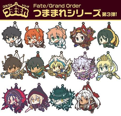Fate/Grand Order Caster Merlin Cospa Tsumamare Pinch Rubber Strap FGO