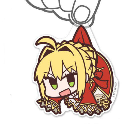 Fate/EXTRA Last Encore Nero Claudius Red Saber Tsumamare Cospa Pinch Acrylic Key Chain Mascot