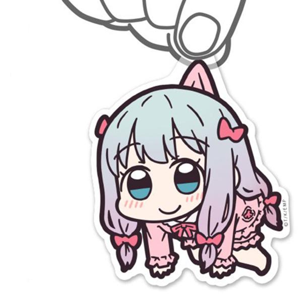 Event Exclusive Eromanga Sensei Sagiri Izumi Cospa Tsumamare Acrylic Charm Key Chain w/Bonus