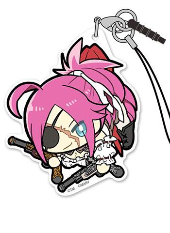 Fate/Extella Link Rider Drake Tsumamare Pinch Character Acrylic Mascot Strap
