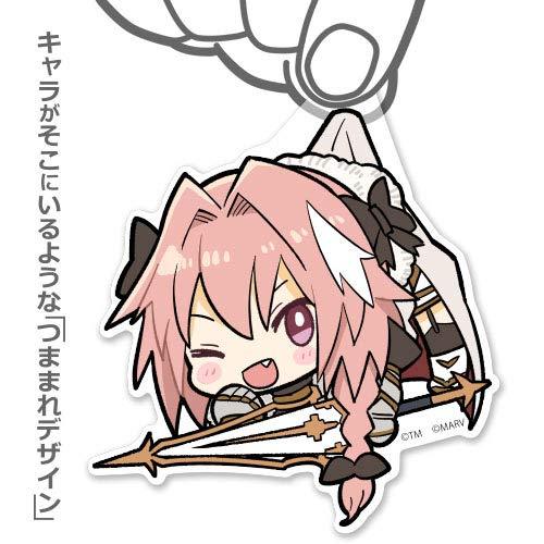 Fate/Extella Link Rider Astolfo Tsumamare Pinch Character Acrylic Mascot Strap