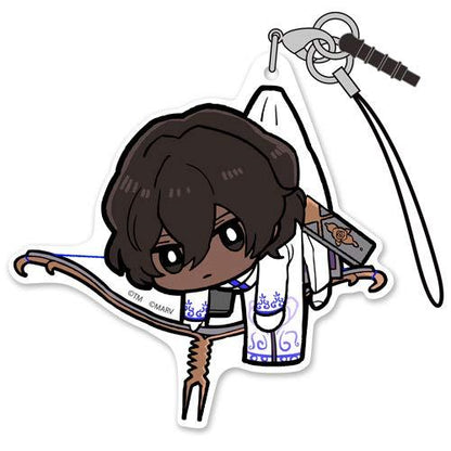 Fate/Extella Link Archer Arjuna Tsumamare Pinch Character Acrylic Mascot Strap