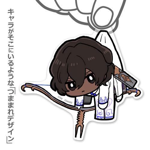 Fate/Extella Link Archer Arjuna Tsumamare Pinch Character Acrylic Mascot Strap