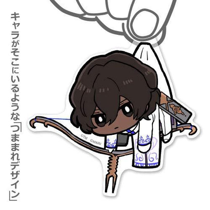 Fate/Extella Link Archer Arjuna Tsumamare Pinch Character Acrylic Mascot Strap
