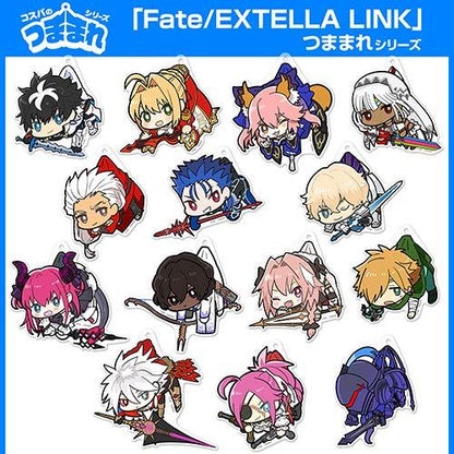Fate/Extella Link Lancer Cu Chulainn Tsumamare Pinch Character Acrylic Mascot Strap
