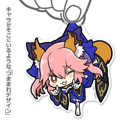 Fate/Extella Link Caster Tamamo-no-Mae Tsumamare Pinch Character Acrylic Mascot Strap