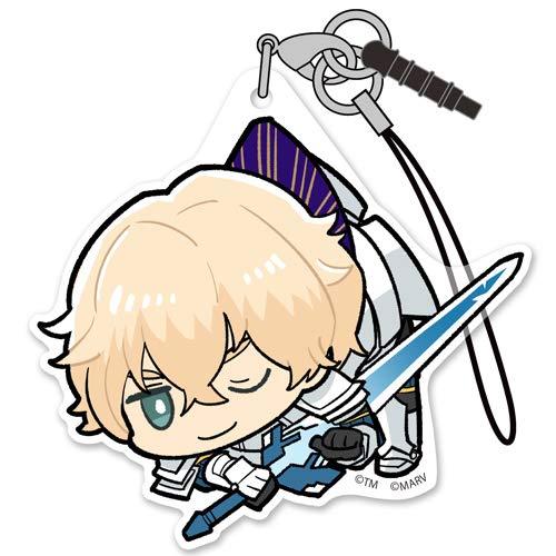 Fate/Extella Link Saber Gawain Tsumamare Pinch Character Acrylic Mascot Strap