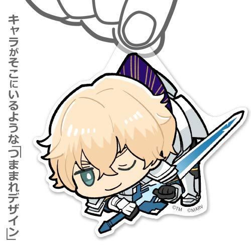Fate/Extella Link Saber Gawain Tsumamare Pinch Character Acrylic Mascot Strap