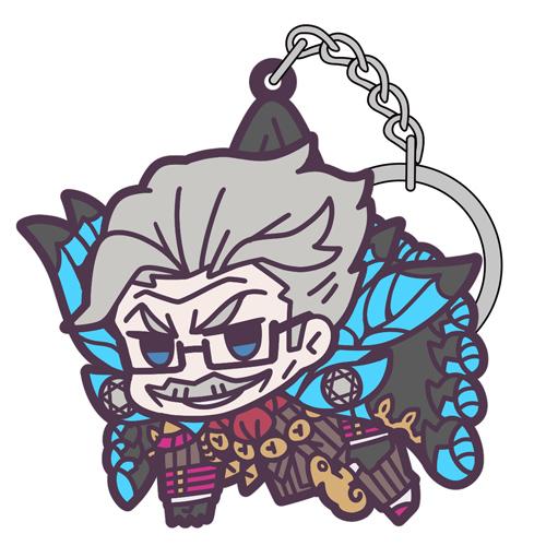 Fate Grand Order Shinjuku Archer James Moriarty Cospa Character Rubber Pinch Tsumamare Key Chain Mascot FGO