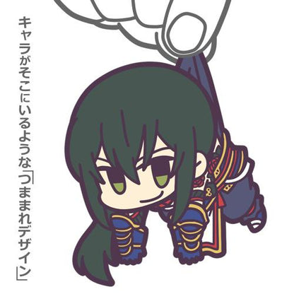 Fate Grand Order Yan Qing Assassin of Shinjuku Cospa Character Rubber Pinch Tsumamare Key Chain Mascot FGO