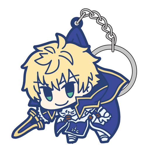Fate Grand Order Saber Arthur Pendragon Cospa Character Rubber Pinch Tsumamare Key Chain Mascot FGO